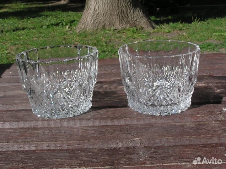 Вазы конфетницы хрусталь СССР винтажные
