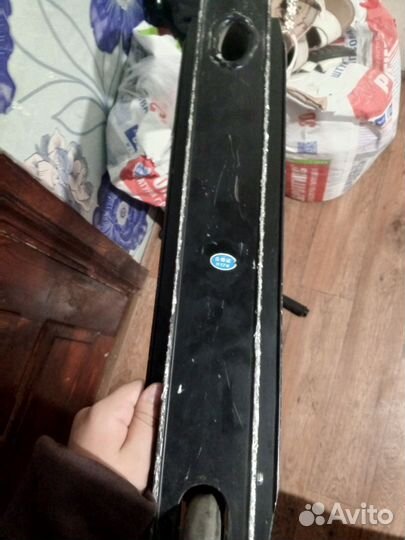 Самокат трюковой зелёный