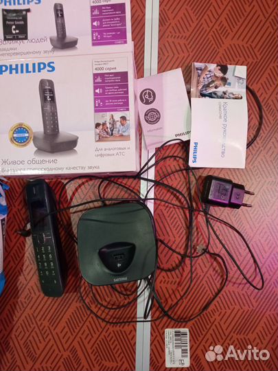 Домашний телефон Philips 4000series
