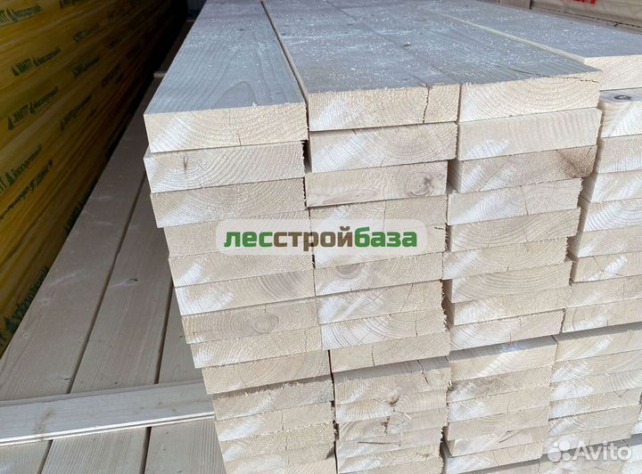 Доска сухая строганная