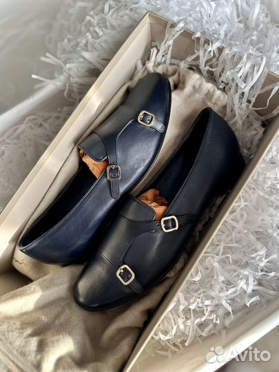 Туфли монки Santoni