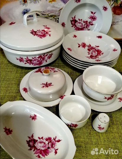 Столовые сервизы. гдр и Барановка