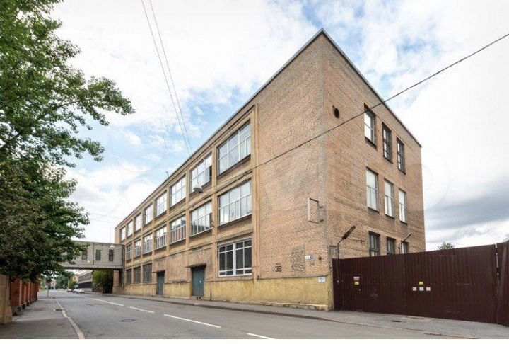 1109м² отапливаемый склад с кран-балкой