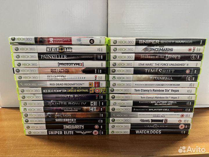 Xbox 360 экшн игры, стрелялки