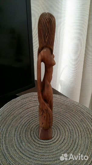 Статуэтка железное эбеновое дерево