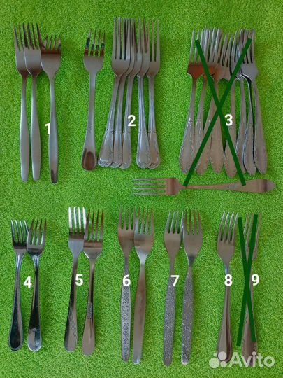 Ложки, вилки, ножи