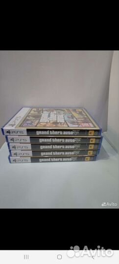 Игра PS 5 Grand Theft Auto GTA 5. Диск. Новый