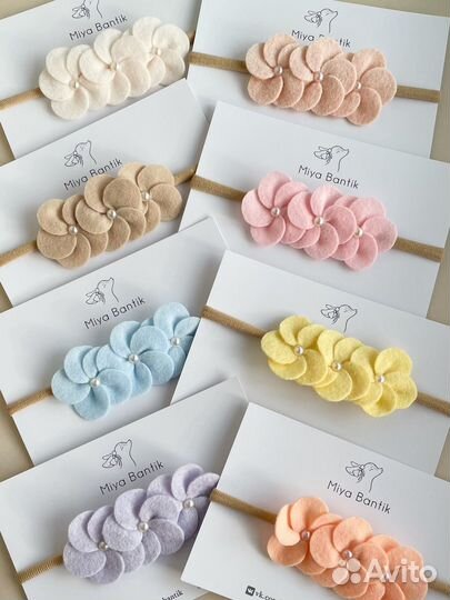 Повязка на голову для девочки