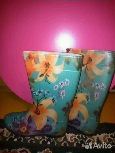 Продам резиновые сапоги