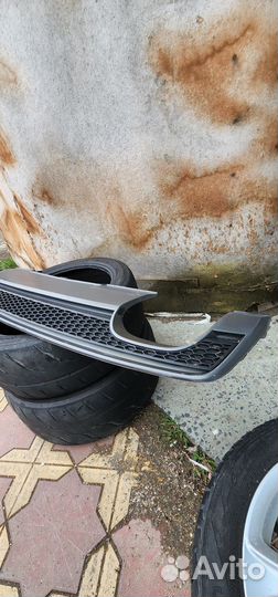 Спойлер, накладка заднего бампера Ауди А4, Б8