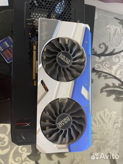 Видеокарта gtx 1070 palit gamerock