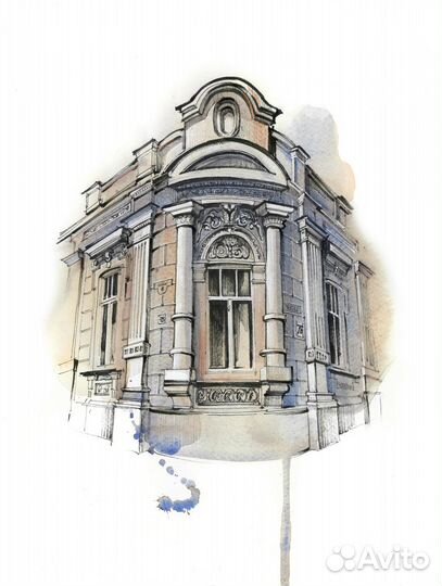 Авторский постер А3 