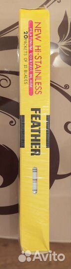 Лезвия для бритв Feather Platinum Coated. Япония