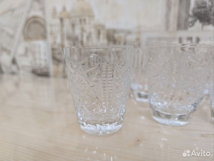 Стопки хрустальные СССР