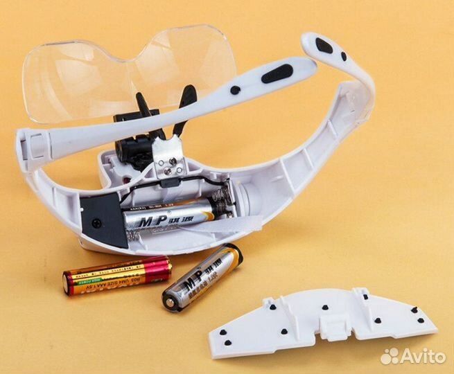 Налобный фонарь с линзами