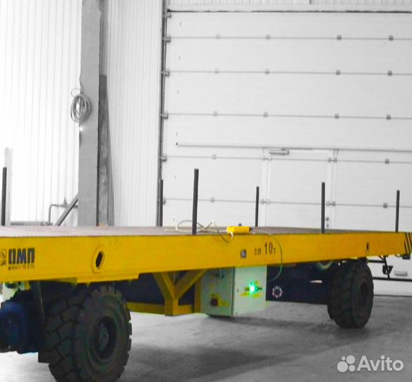 Безрельсовая тележка для производств