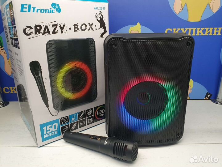 Новая портативная акустическая система Eltronic