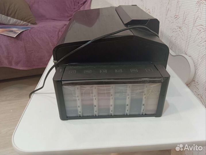 Принтер цветной струйный с снпч epson L800 6цветов