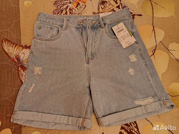 Джинсовые шорты новые Denim р. 44-46
