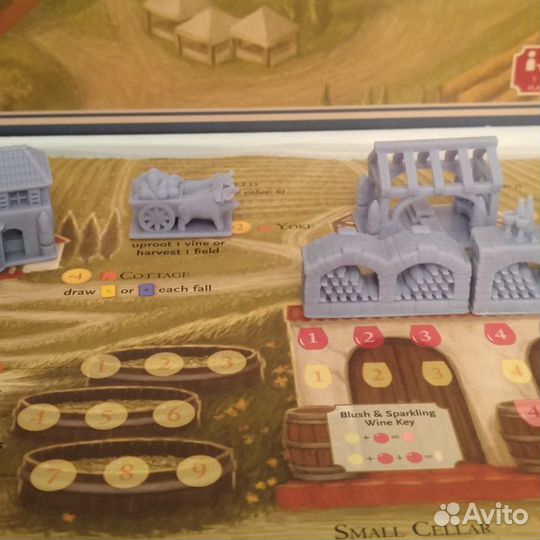 Набор миниатюр для настольной игры Виноделие