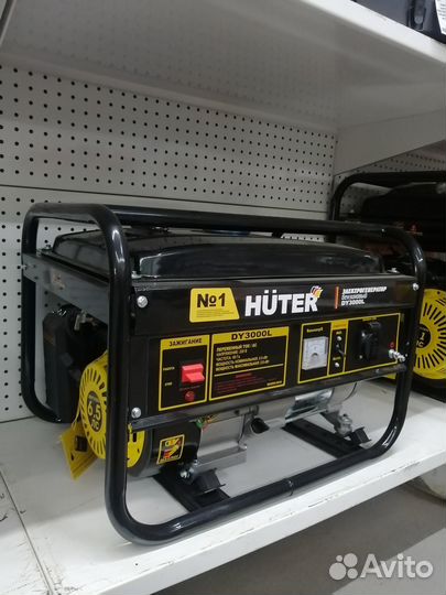 Электрогенератор бензиновый Huter DY3000L