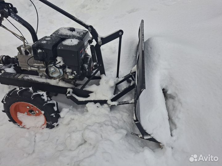 Мотоблок Угра с адаптером 4x4