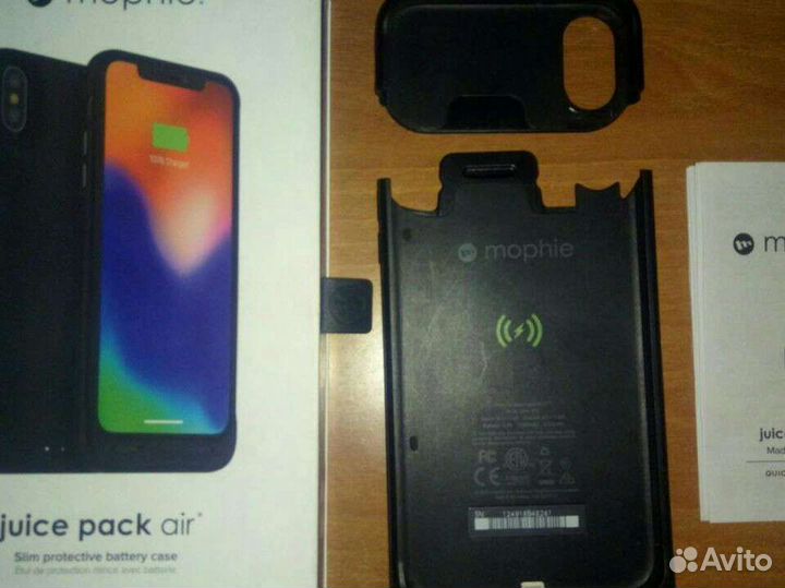 Чехол пауэрбанк powerbank Mophie juice pack air