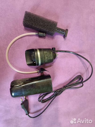 Аквариум 40 литров, Фильтр Aquael, Лампа, Грот