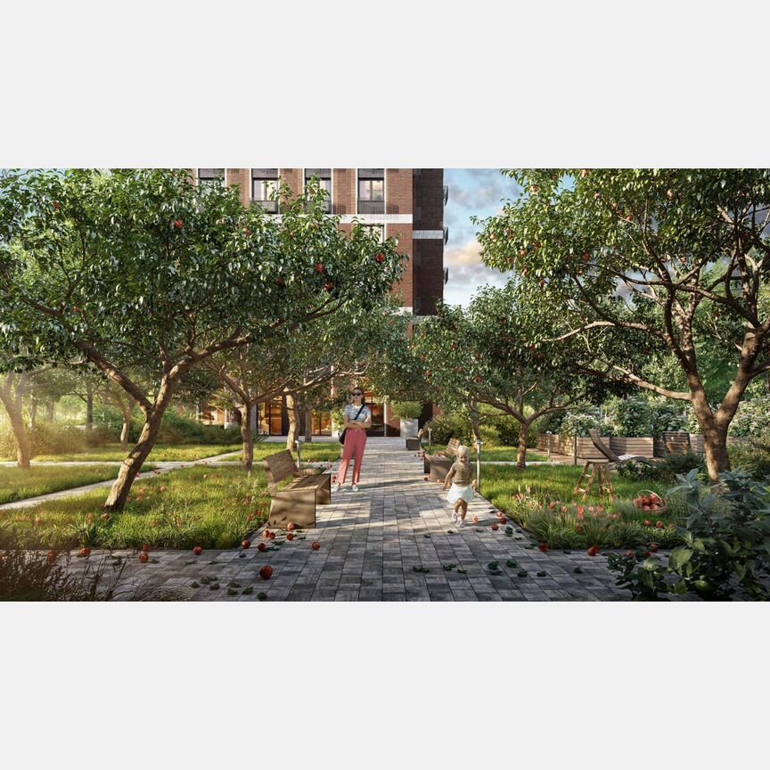 2-к. квартира, 66,1 м², 21/23 эт.