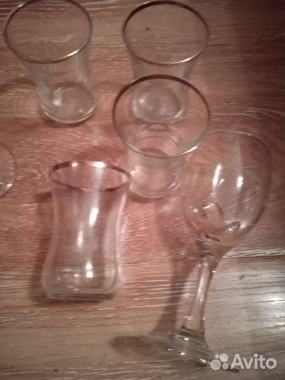 Стопки рюмки стекло