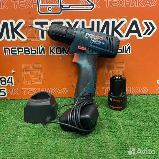 Аккумуляторная дрель-шуруповерт Bosch GSR 1080-2-l