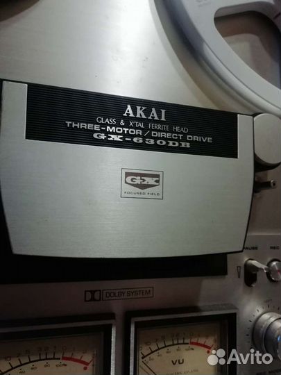 Катушечный магнитофон Akai GX 630DB