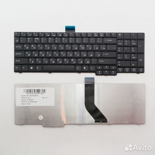 Клавиатура Acer Aspire One 751 1410 1810T Black