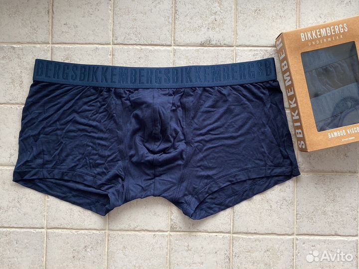 Трусы спортивные набор 2 шт bikkembergs р L