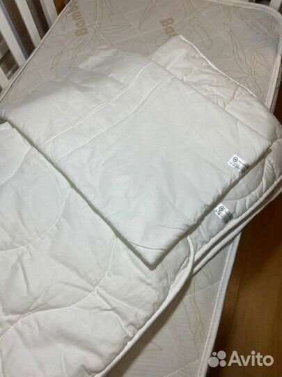 Одеяло, подушка happy baby