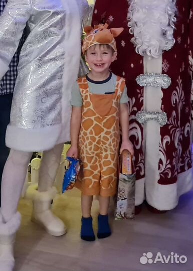 Новогодний костюм жирафа