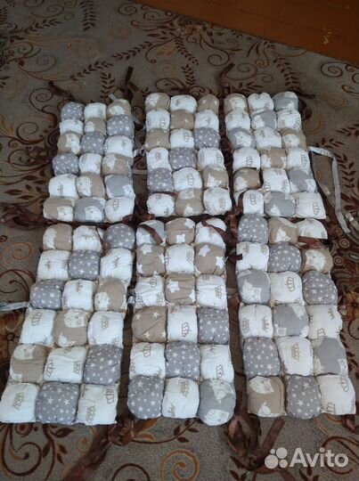 Бортики на кроватку