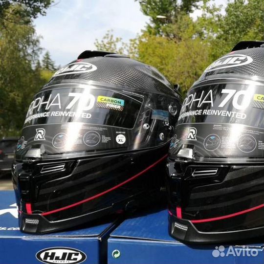 Шлем HJC rpha 70 carbon artan MC1