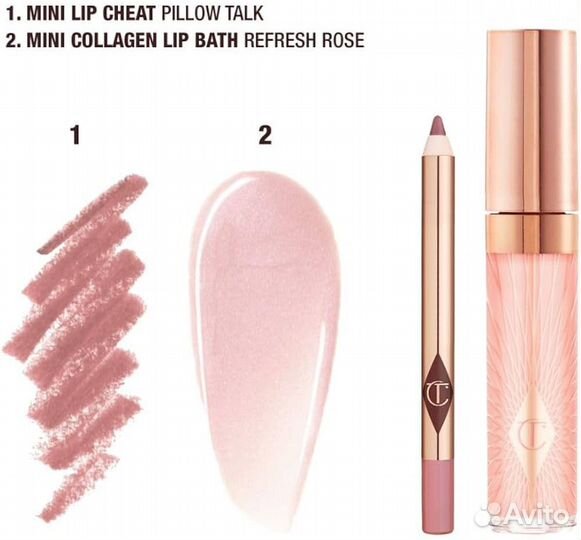 Charlotte Tilbury Fresh Pink Набор для губ