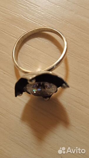 Кольцо серебряное, 925 пробы