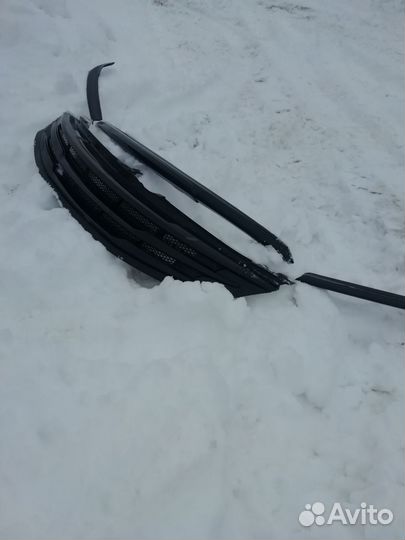 Решетка радиатора тайота камри 55