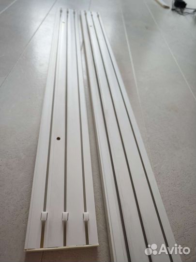 Карнизы для штор потолочный трёхрядный