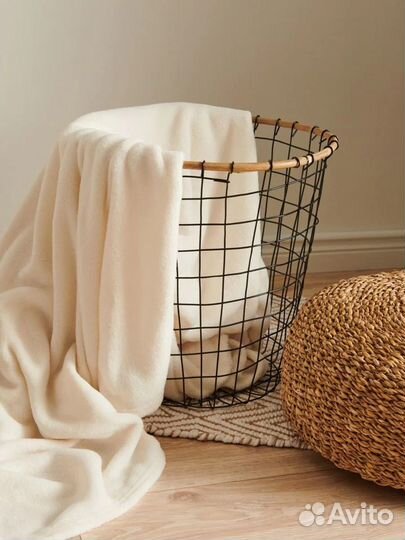 Интерьерная корзина для белья/пледа