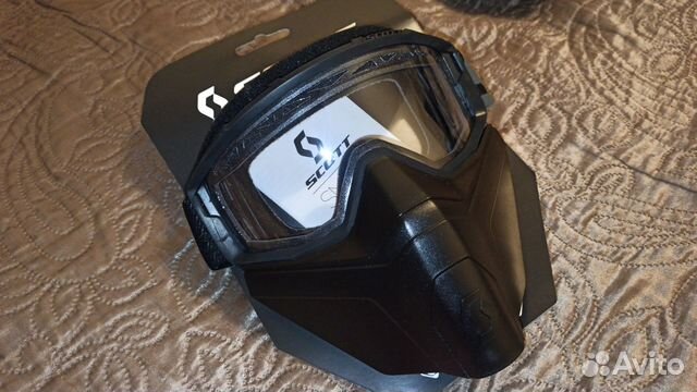 Очки маска Scott Primal Facemask MY23 Bl / Clear