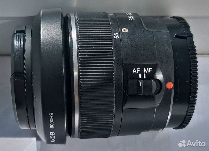 Объектив Sony A 18-55+Бленда+фильтр