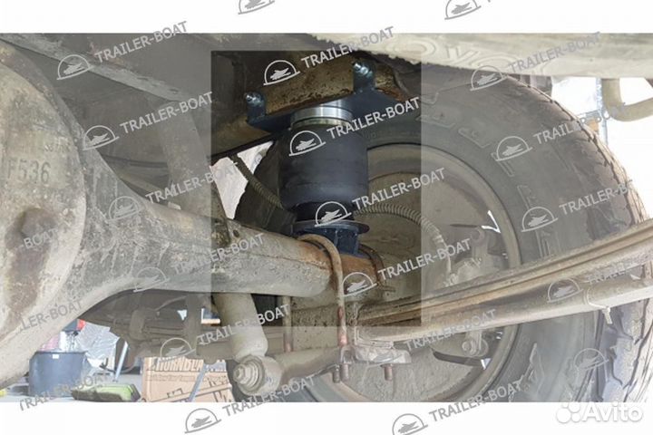 Пневмоподвеска Hyundai Starex H-1 1997-2007, задняя ось, 51803