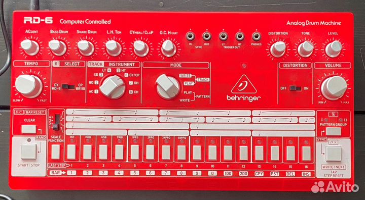 Драм-машина Behringer RD-6