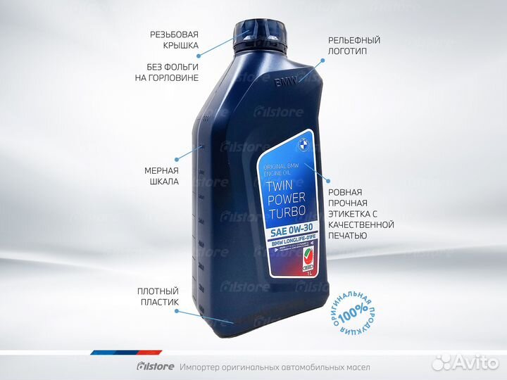 Масло BMW TwinPower Turbo Longlife-01 FE, 8л
