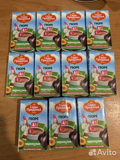 Детское фруктовое пюре Фруто няня, Сады придонья