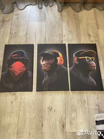 Картина 3шт. Размер картины 30на 50
